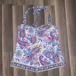 Liz Claiborne swim top